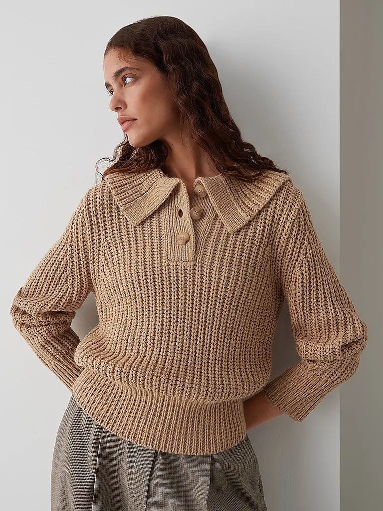 OPUS | Pullover PROYER | Marrón claro