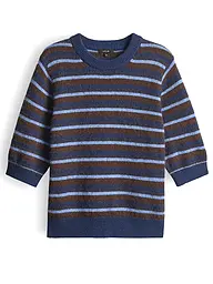 OPUS | Pullover PUVET STRIPE | Azul oscuro