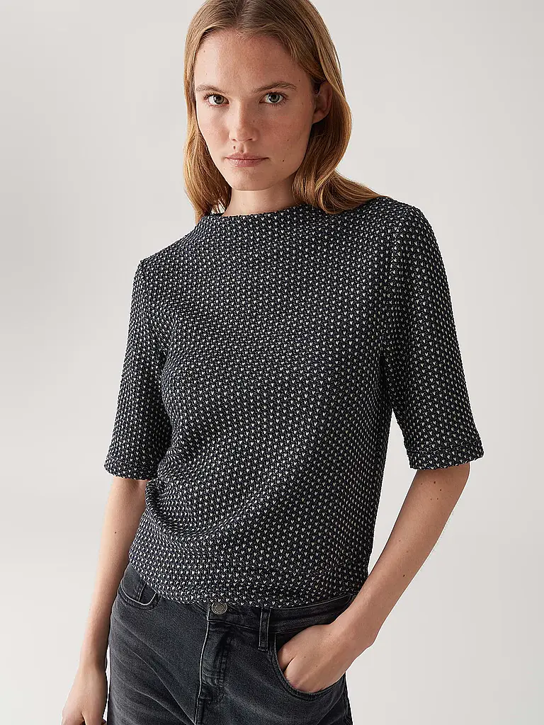 OPUS | Pullover SAWIRA | Azul oscuro