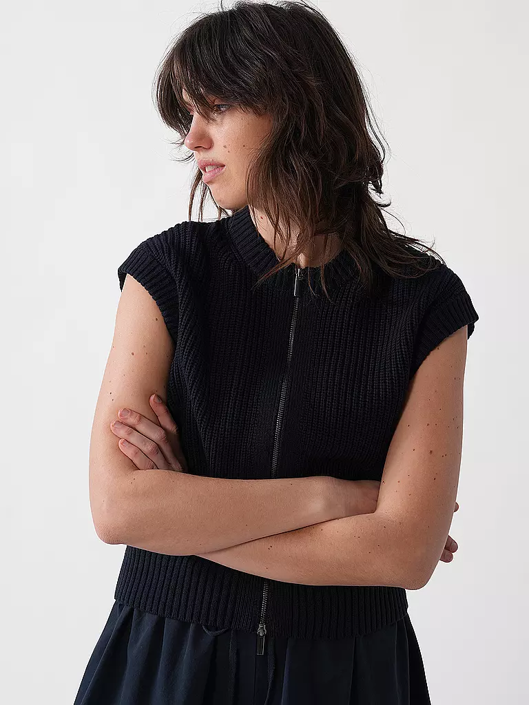 OPUS | Pullunder DUFKA | Azul oscuro