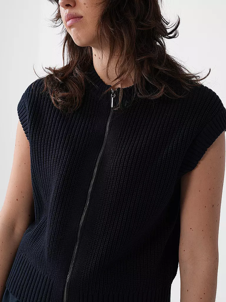 OPUS | Pullunder DUFKA | Azul oscuro