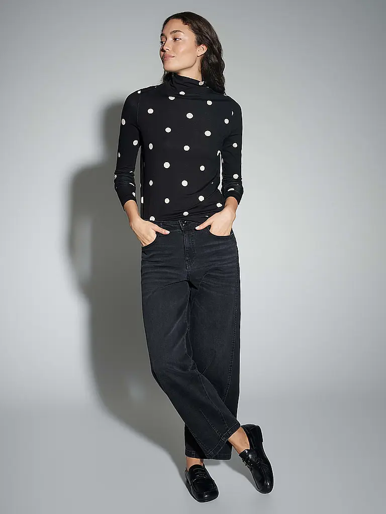 OPUS | Rollkragenpullover SIPUNKTO | Negro