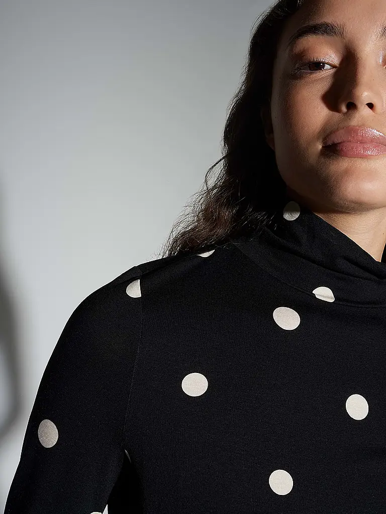 OPUS | Rollkragenpullover SIPUNKTO | Negro