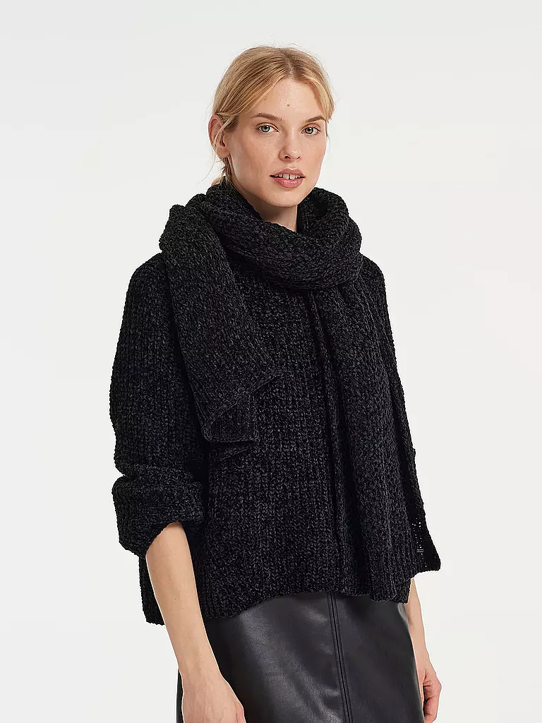 OPUS | Schal AVELVI SCARF | Negro