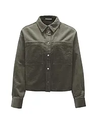 OPUS | Sobrecamisa FALBA | Verde oscuro