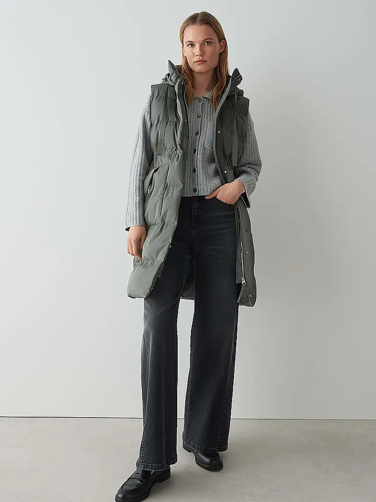OPUS | Steppgilet WALMA | Gris