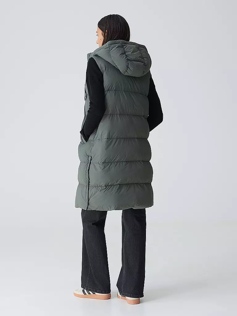 OPUS | Steppgilet WIGILO | Verde oscuro