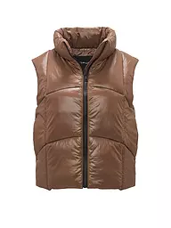 OPUS | Steppgilet WOERTEL | Marrón