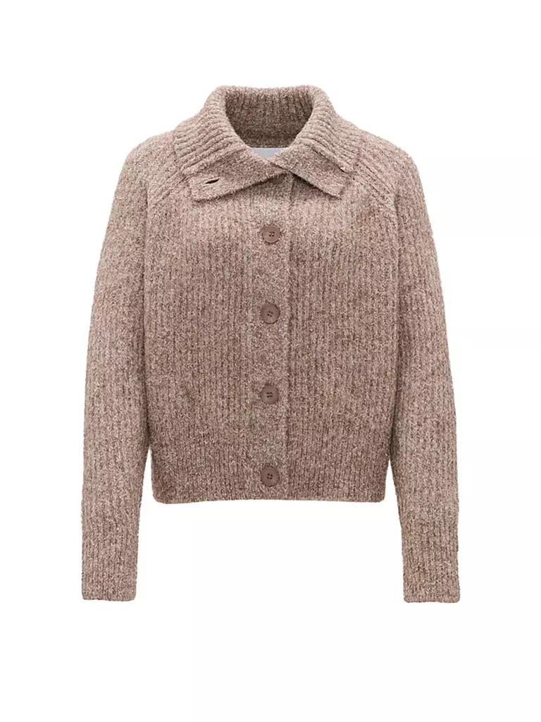 OPUS | Strickjacke DAZZI | Marrón