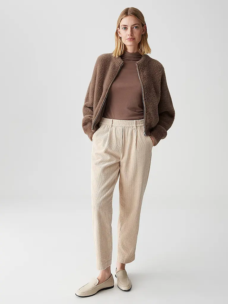 OPUS | Strickjacke DORES | Marrón