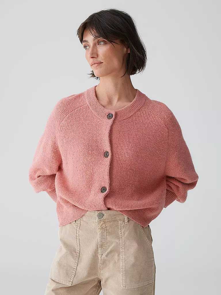 OPUS | Strickjacke DORTY | Rosa