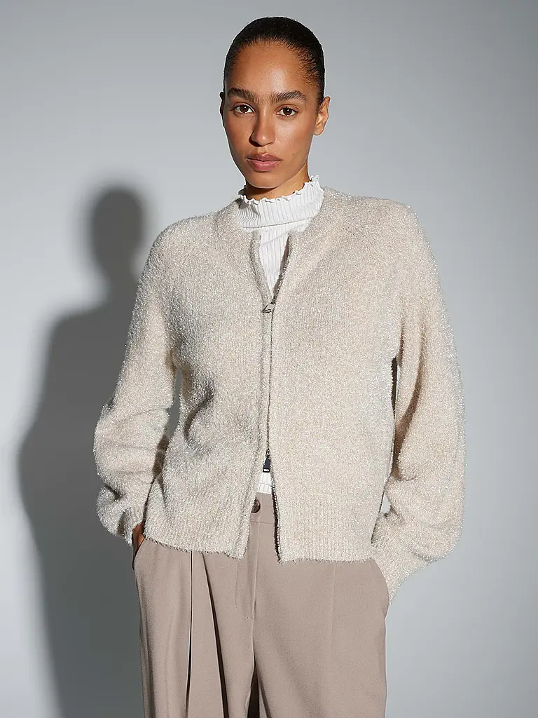 OPUS | Strickjacke DOSMIC | Beige