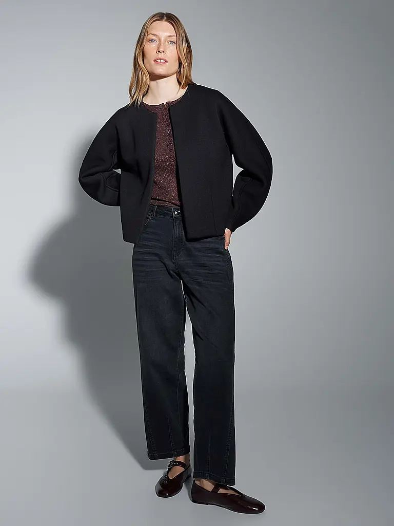 OPUS | Strickjacke GEMURI | Negro