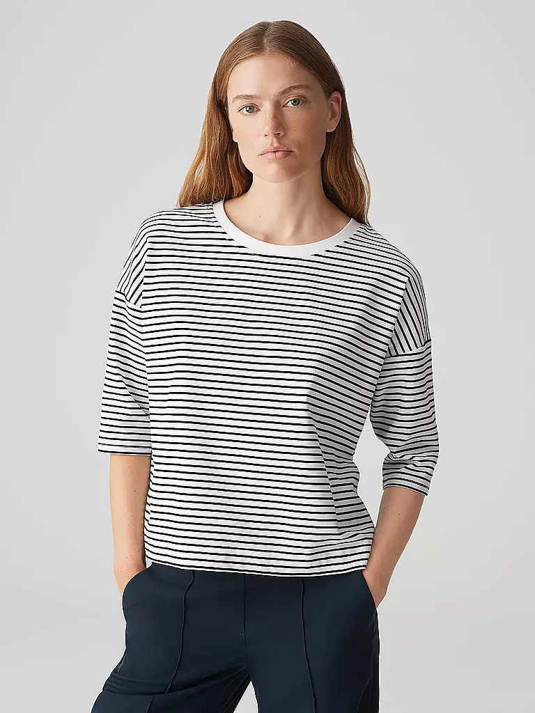 OPUS | T-Shirt SEIFEN PREPPY  | Azul oscuro