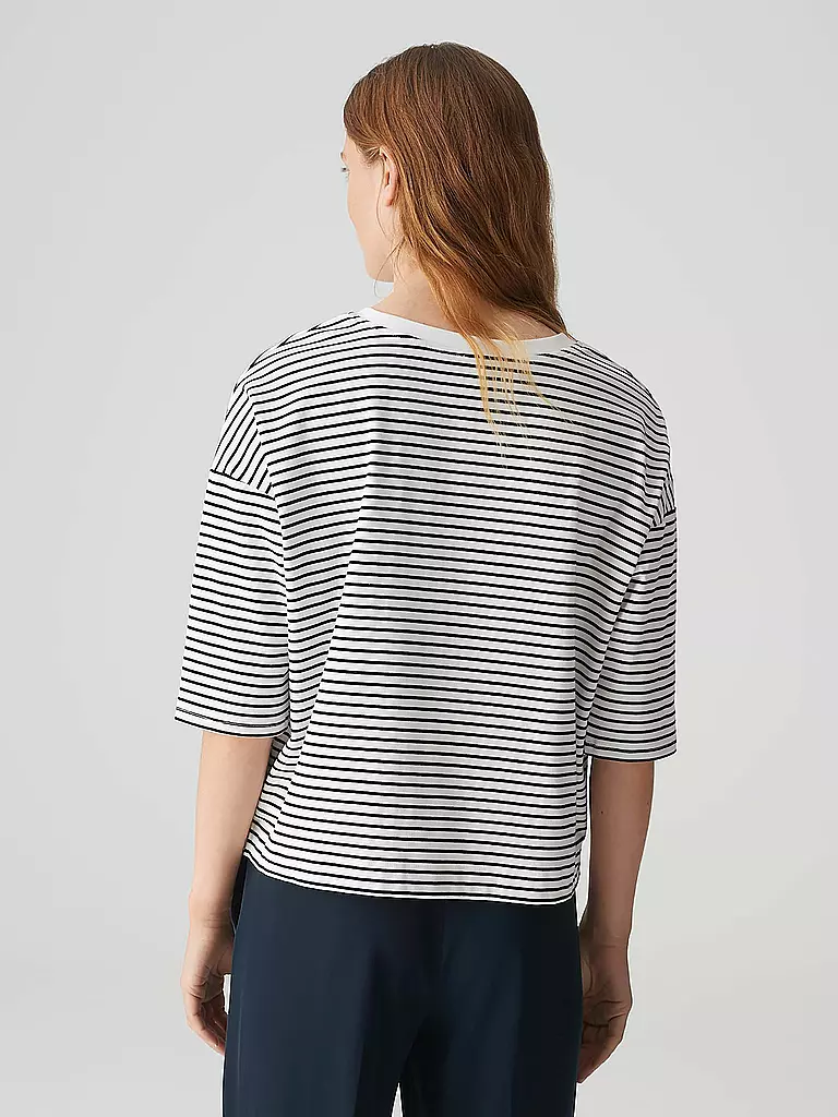 OPUS | T-Shirt SEIFEN PREPPY  | Azul oscuro