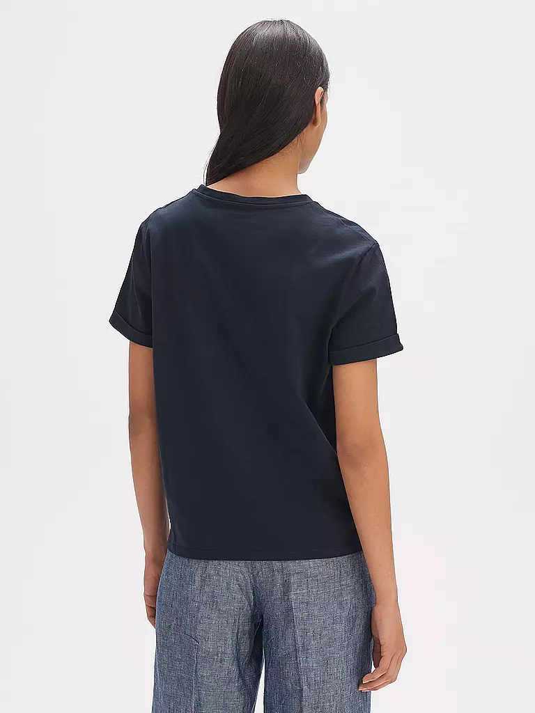 OPUS | T-Shirt SERZ | Azul oscuro