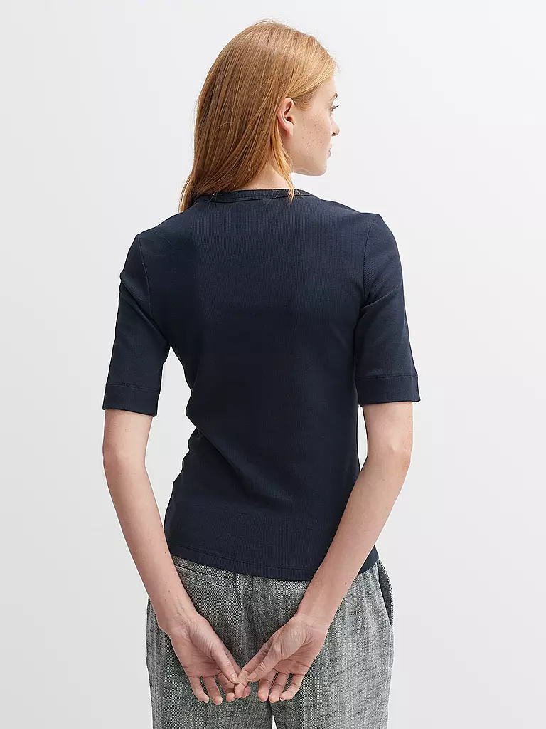 OPUS | T-Shirt SUSTAFA | Azul