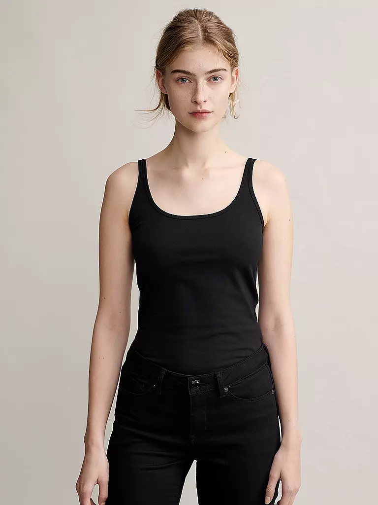 OPUS | Top básico "Daily A" | Negro