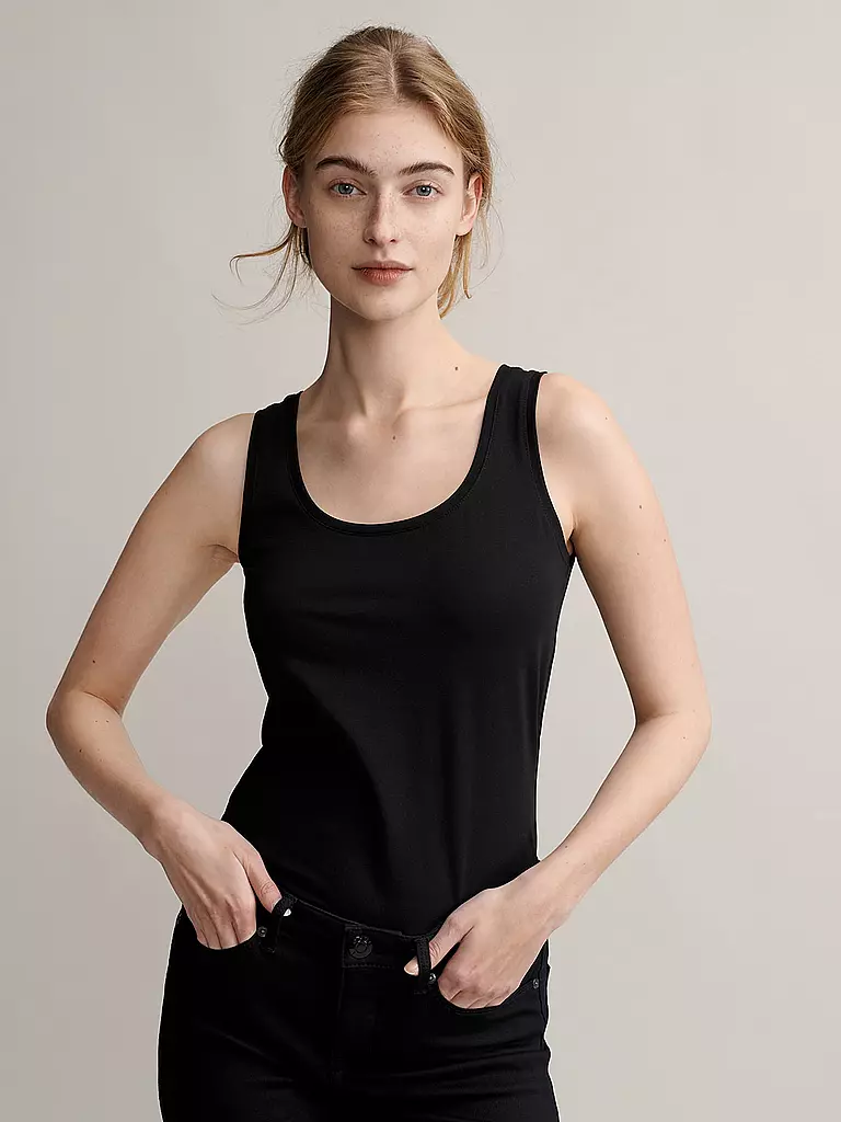 OPUS | Top básico "Daily E" | Negro