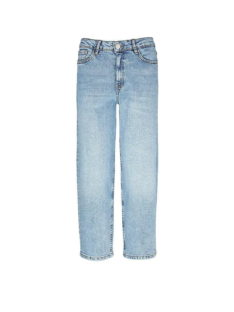OPUS | Vaqueros corte recto 7/8 LOLAH | Azul