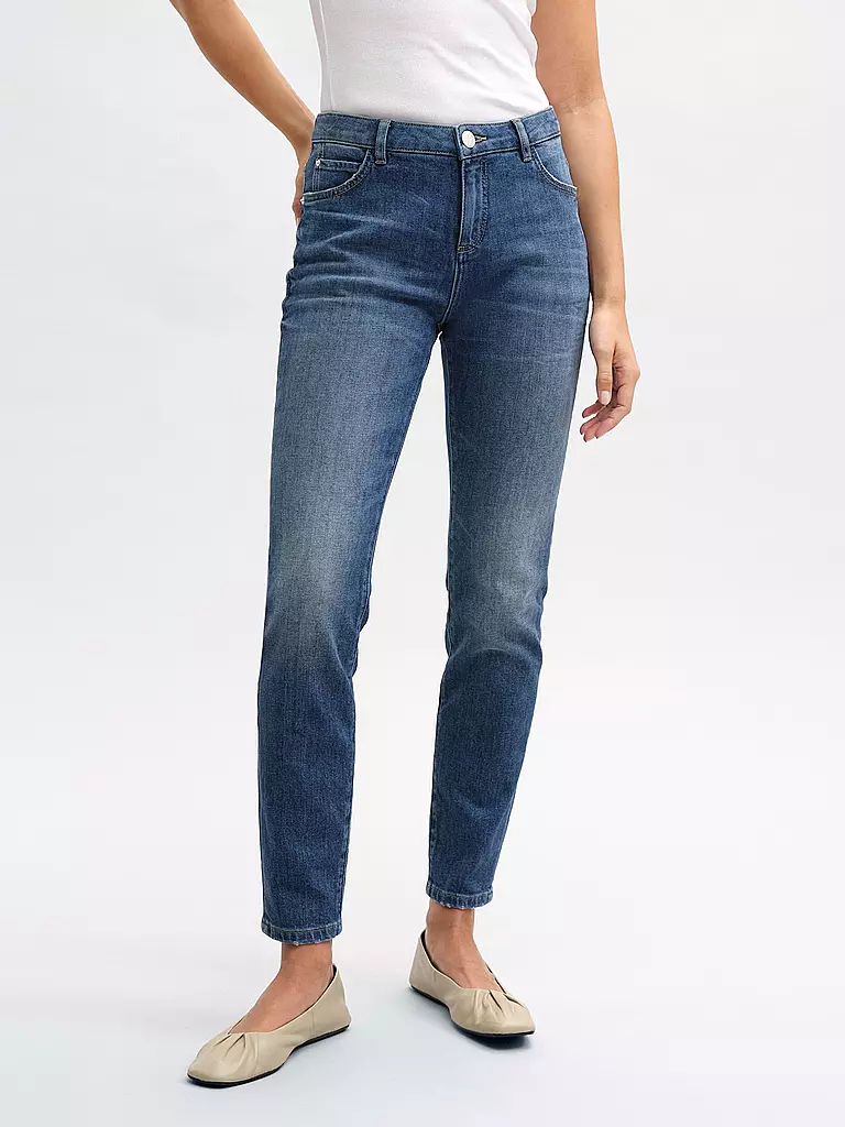 OPUS | Vaqueros Skinny Fit 7/8 EVITA | Azul