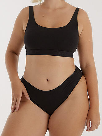 ORGANIC BASICS | Bustier CORE RIB negro