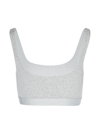 ORGANIC BASICS | Bustier CORE RIB gris melange