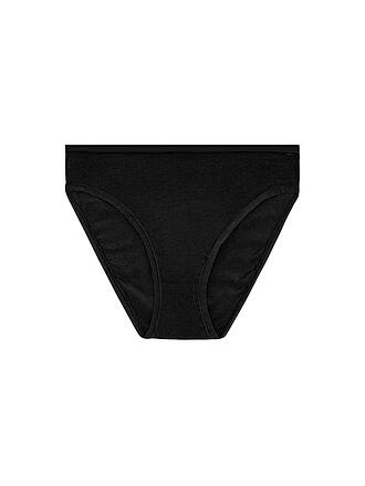 ORGANIC BASICS | Braguitas CORE RIB HIGH-LEG BRIEFS negras