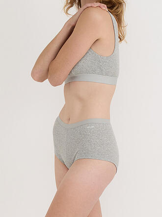 ORGANIC BASICS | Pantalones CORE RIB gris melange