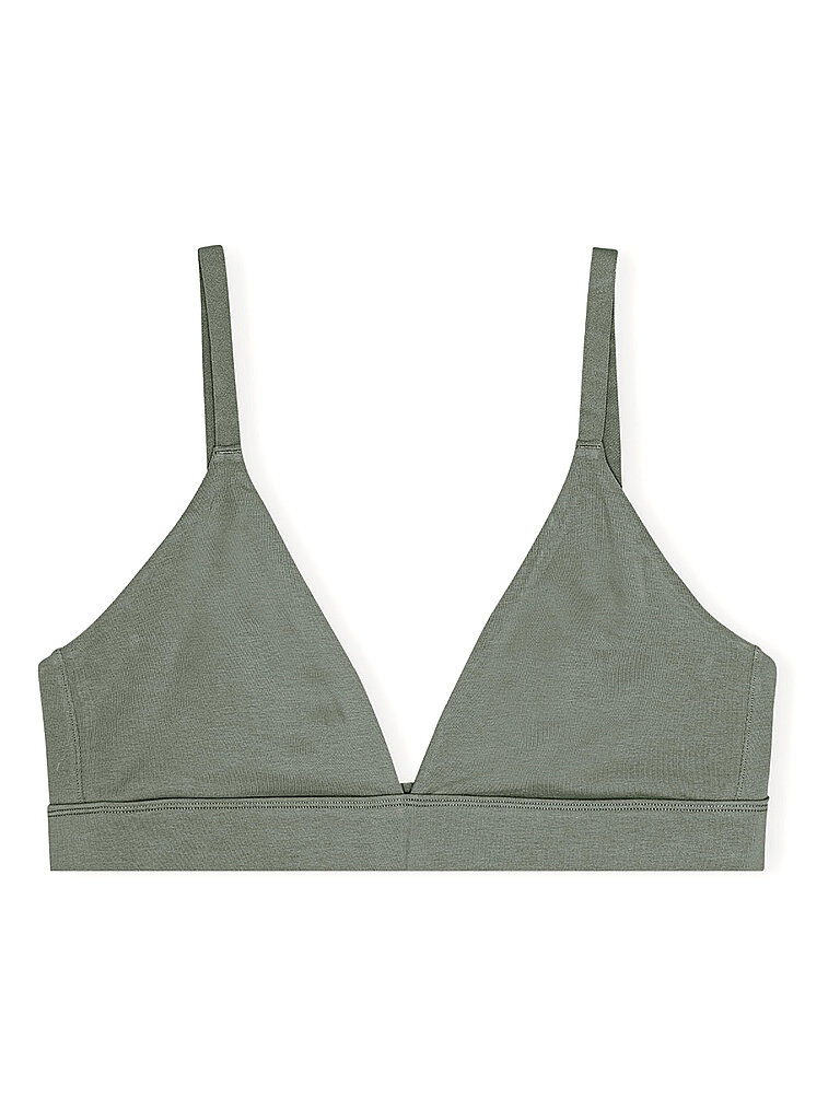 Organic Basics Bustier CORE seawood oliva
