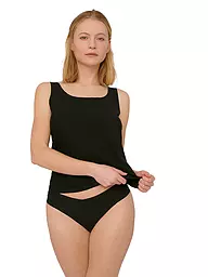 ORGANIC BASICS | Slips 2-er Pkg. black  | Negro