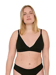 ORGANIC BASICS | Triangle BH gefüttert navy | Negro