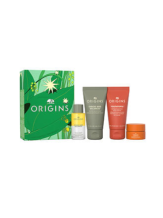 ORIGINS | CLEANSE & GLOW ESSENTIALS Nuestro set de esenciales para el cuidado de la piel más querido 3x30ml / 5ml