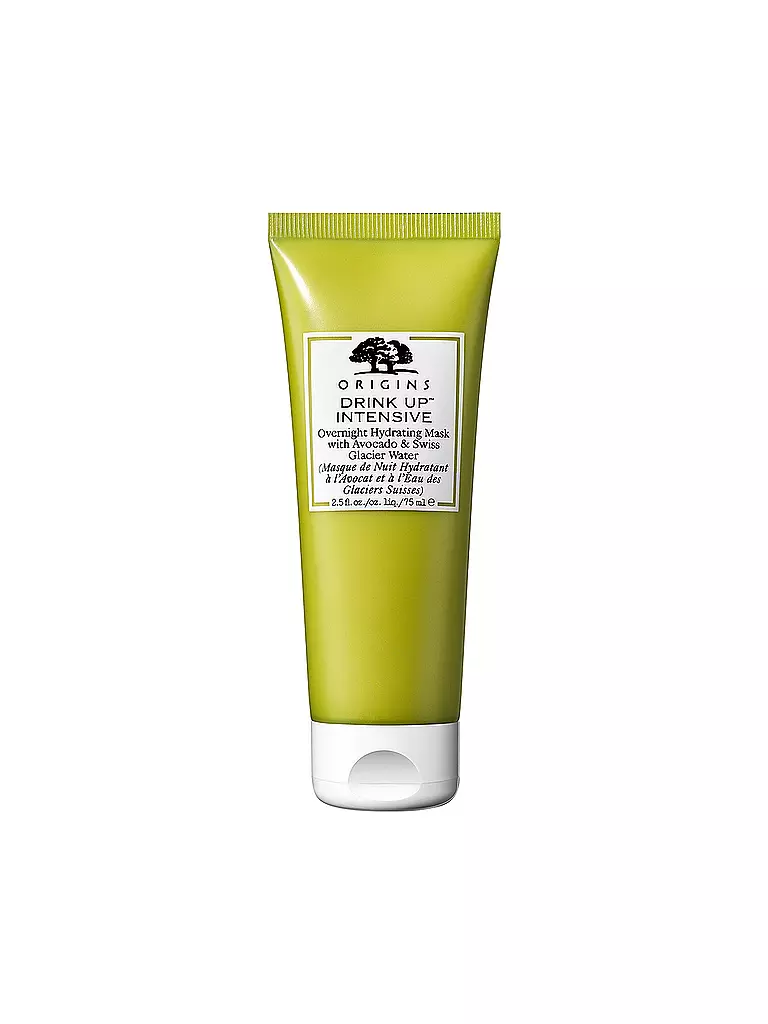 ORIGINS | Drink Up™ Mascarilla Hidratante Intensiva de Noche con Aguacate y Agua de Glaciar Suizo 75ml | Sin color
