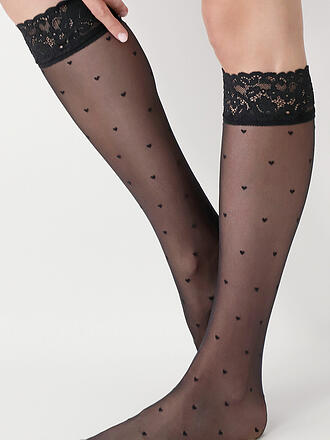 OROBLU | Kniestrümpfe SWEETIE schwarz