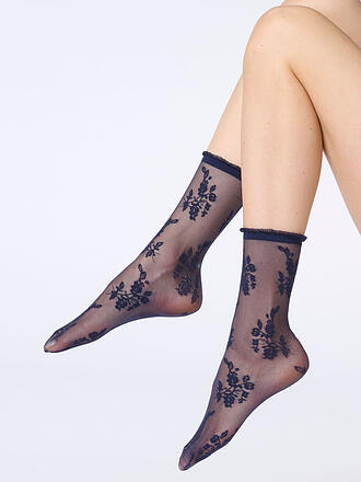 OROBLU | Calcetines finos ETHEREAL marino 5