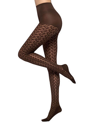 OROBLU | Medias de moda 40 DEN chocolate 3