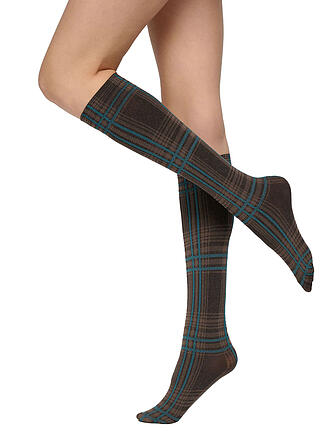 OROBLU | Calcetines hasta la rodilla SCOTTISCH FLAIR black