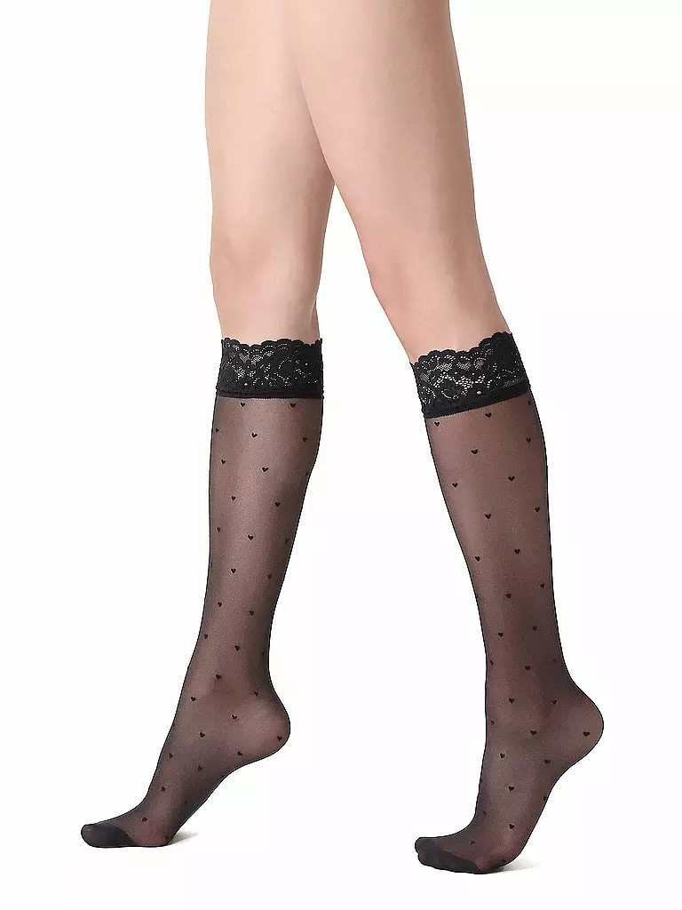 OROBLU | Kniestrümpfe SWEETIE schwarz |