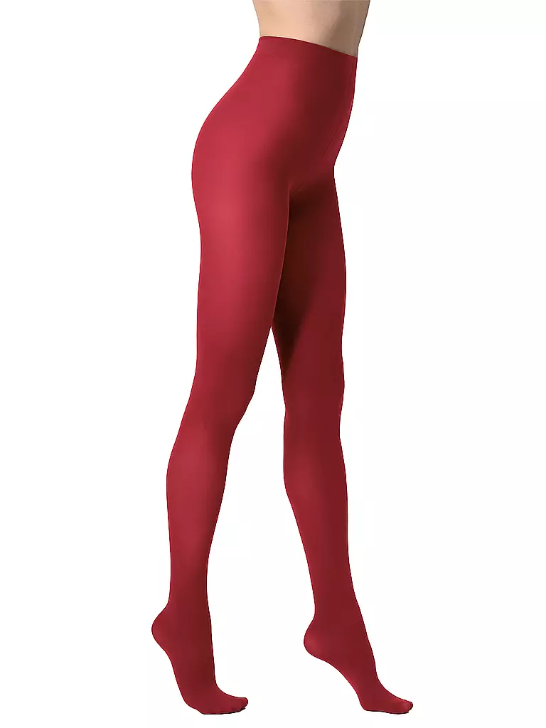 OROBLU | Medias ALL COLORS 50 Den deep red | Rojo oscuro