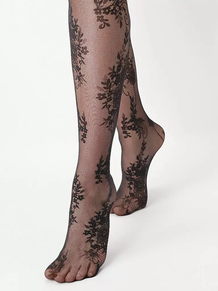 OROBLU | Medias de moda 30 DEN negro | Negro