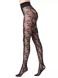 OROBLU | Medias de moda CLASSY LACE negras | Negro