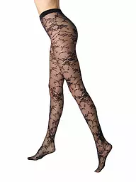 OROBLU | Medias de moda SEDUCTIVE LACE 20 black | Negro