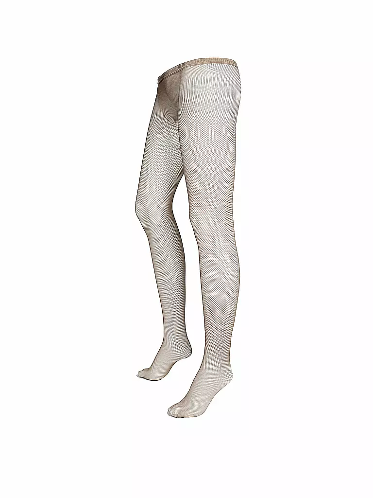 OROBLU | Medias de rejilla "Tricot" (sabble) | Beige