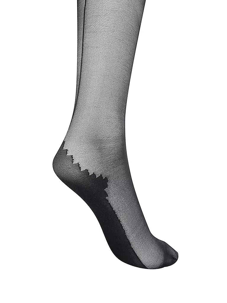OROBLU | Medias finas "riga" 20 DIN | Negro