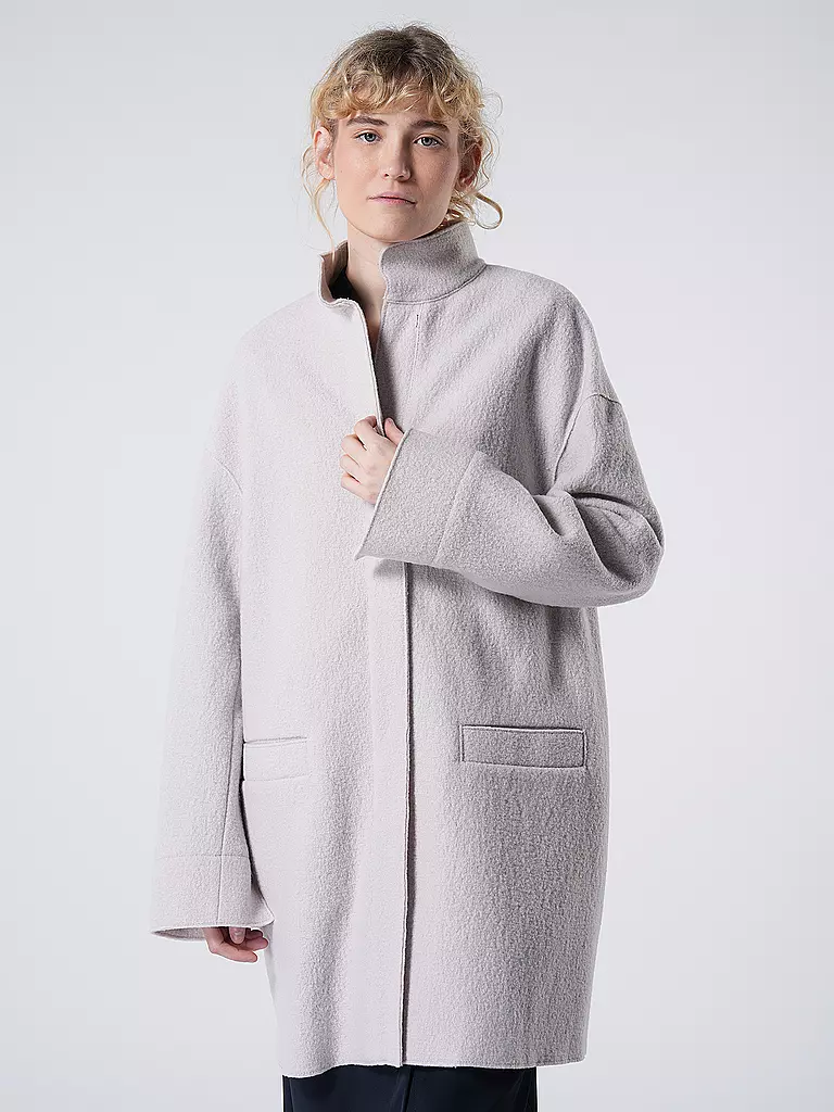 OUÍ | Abrigo de lana | Beige