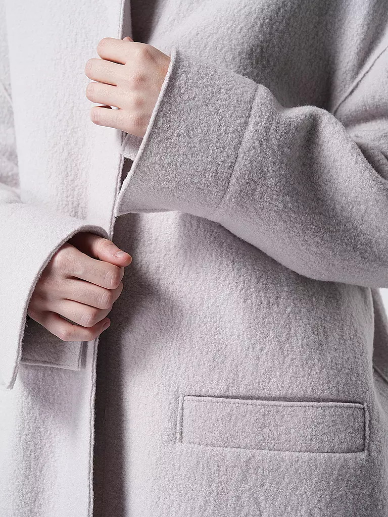 OUÍ | Abrigo de lana | Beige