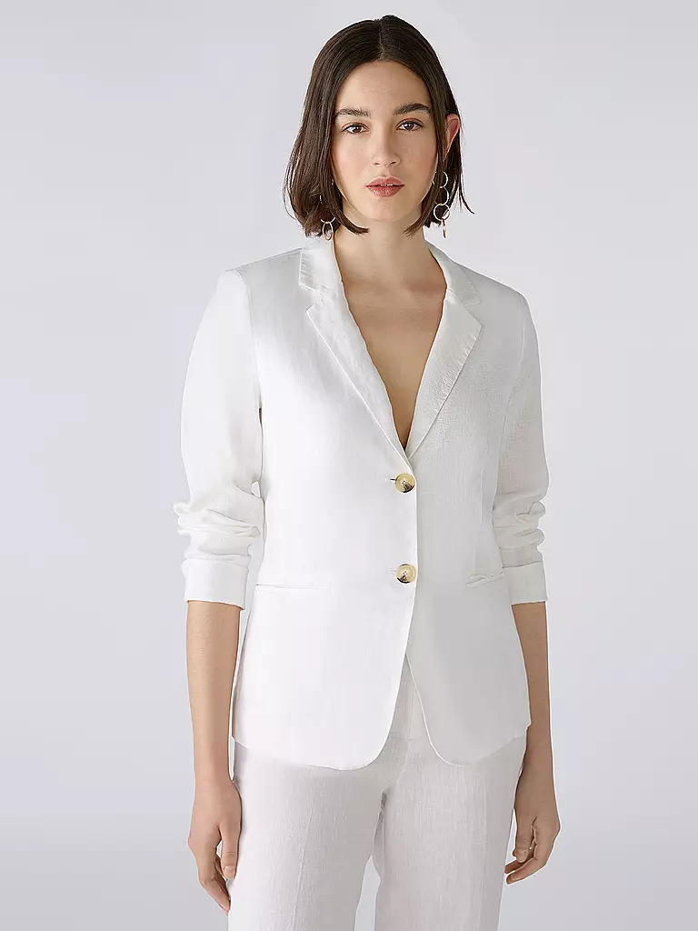 OUÍ | Blazer | Blanco