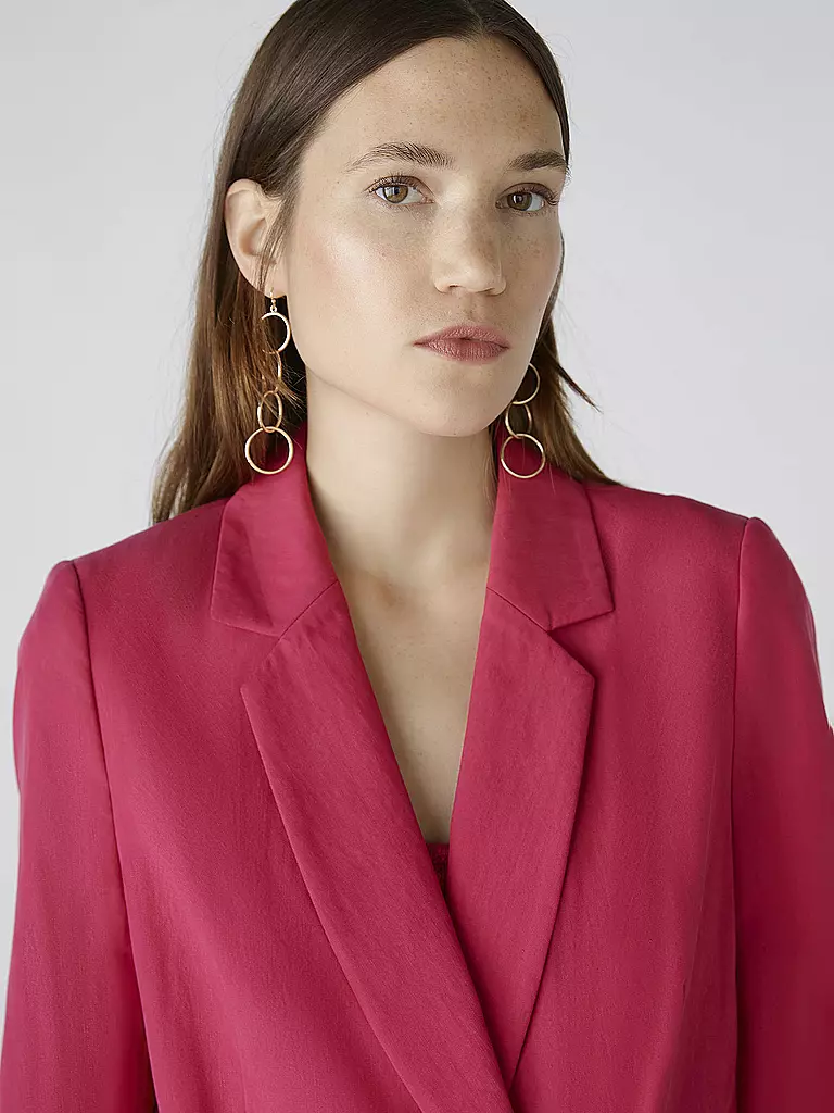 OUÍ | Blazer | Fucsia