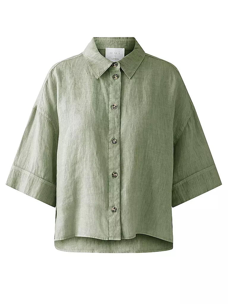 OUÍ | Blusa | Oliva